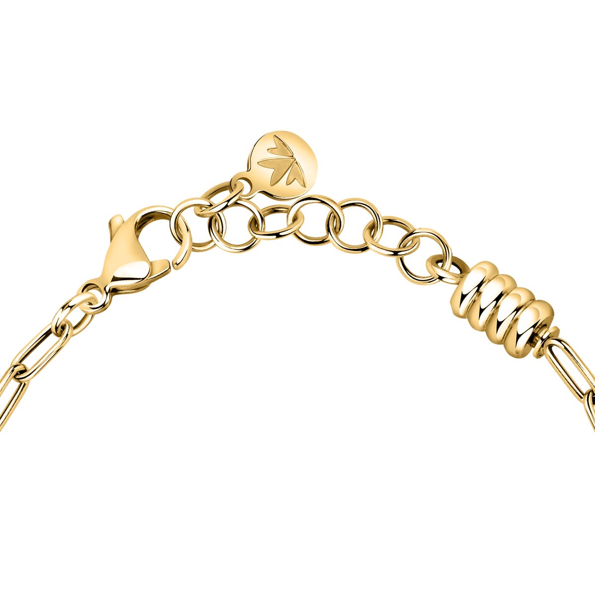 Bracelet DROPS stainless steel,yellow gold, MORELLATO
