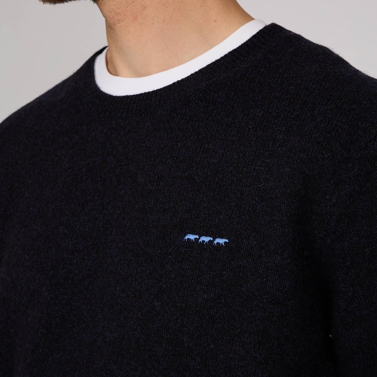 Pull Eliott bleu marine, MISE AU GREEN
