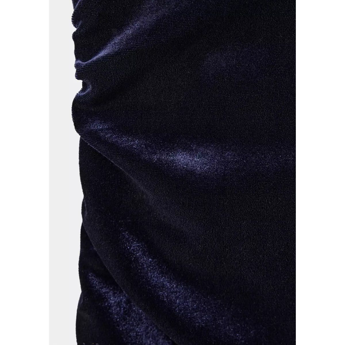 Combinaison en velours dos nu bleu nuit, MANGO