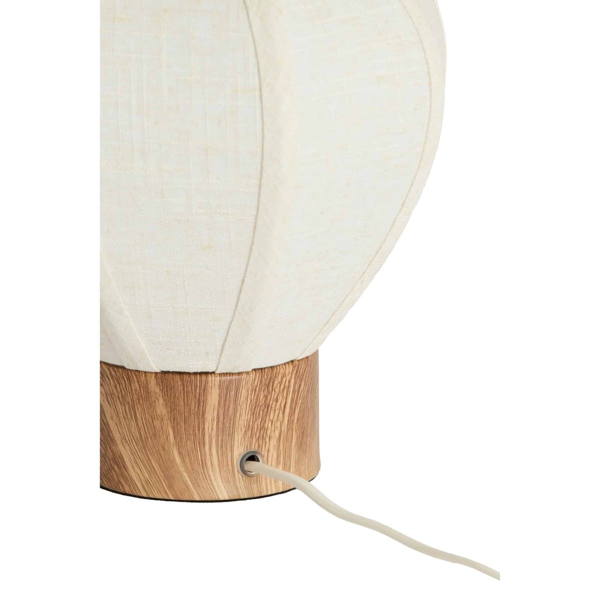 Lampe À Poser Métal KYZO naturel, LIGHT & LIVING