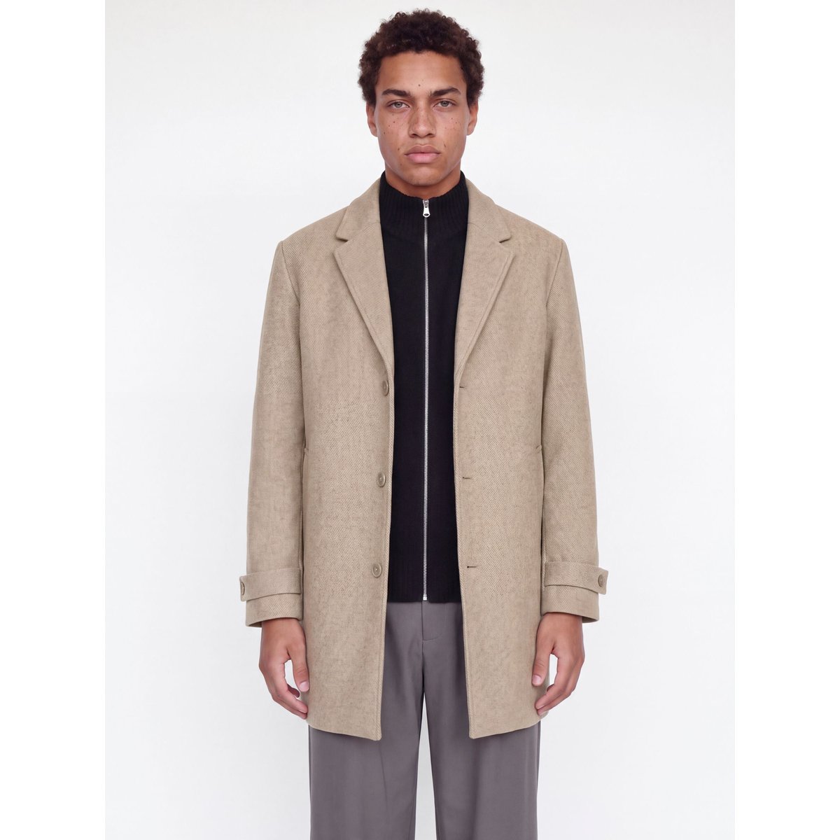 Manteau En Laine greige, JACK & JONES