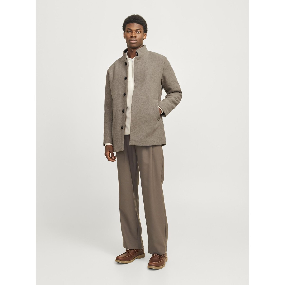 Manteau greige, JACK & JONES