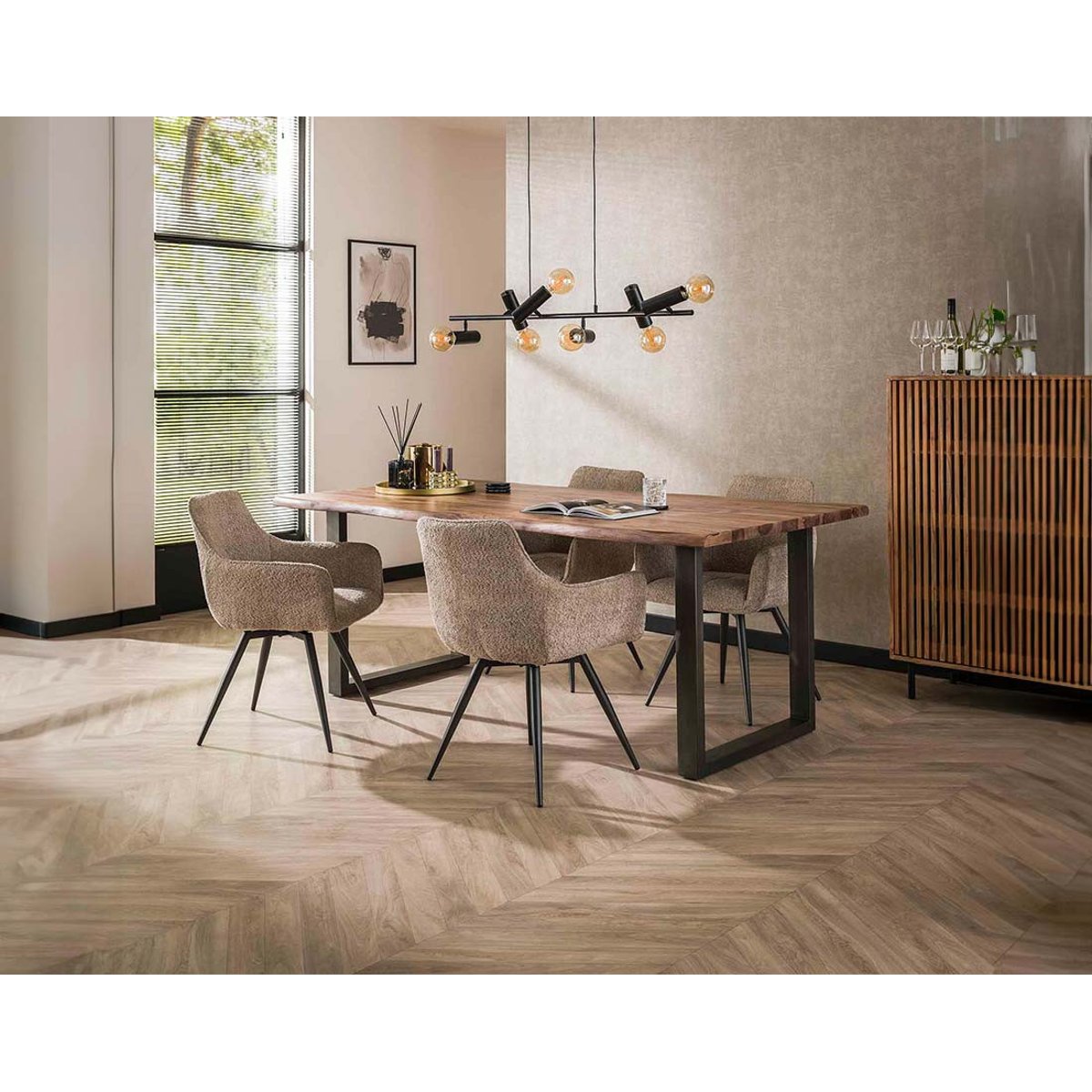 Fauteuil - BOHA sable, BEST MOBILIER
