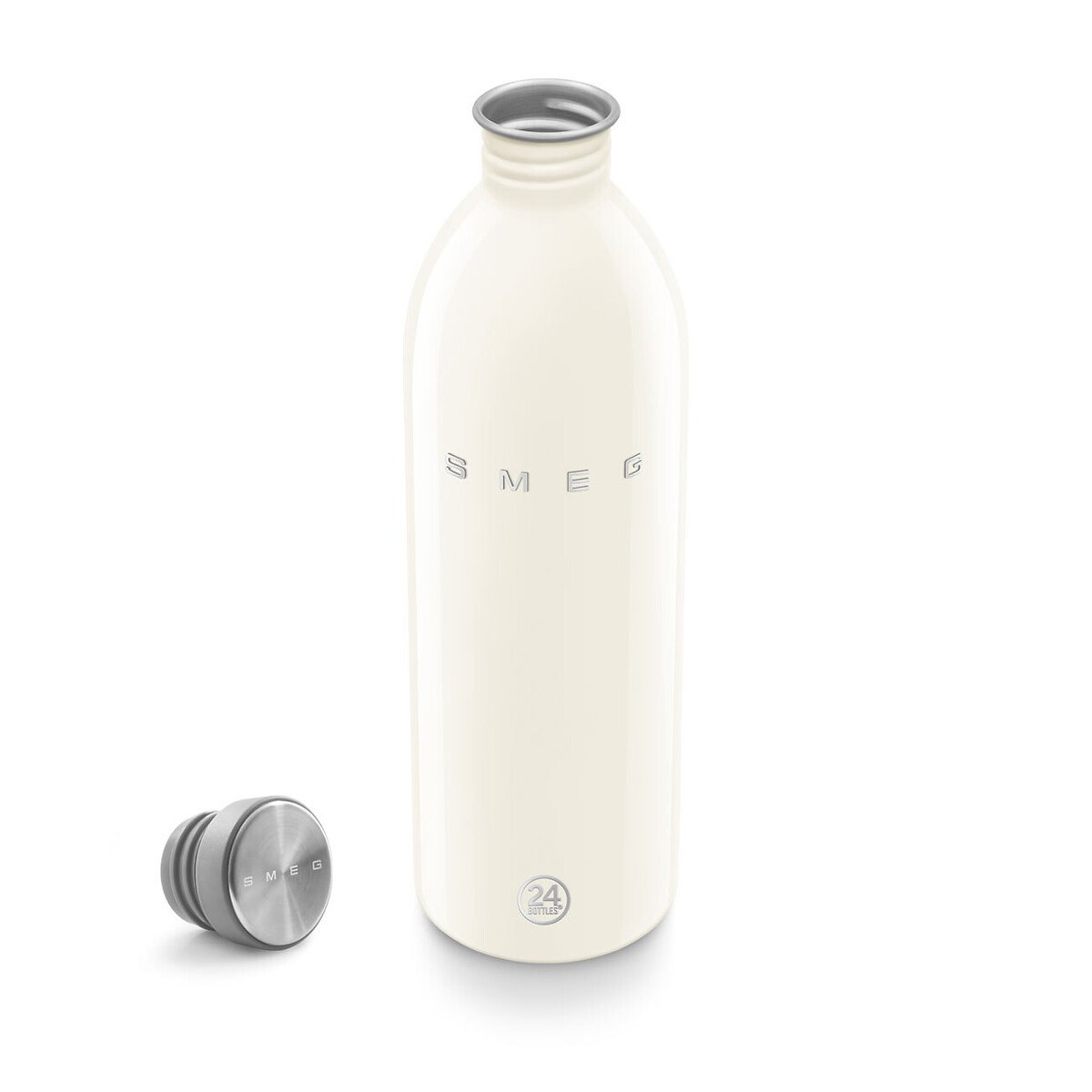 Garrafa Urban, 1000 ml, SMEG creme, SMEG