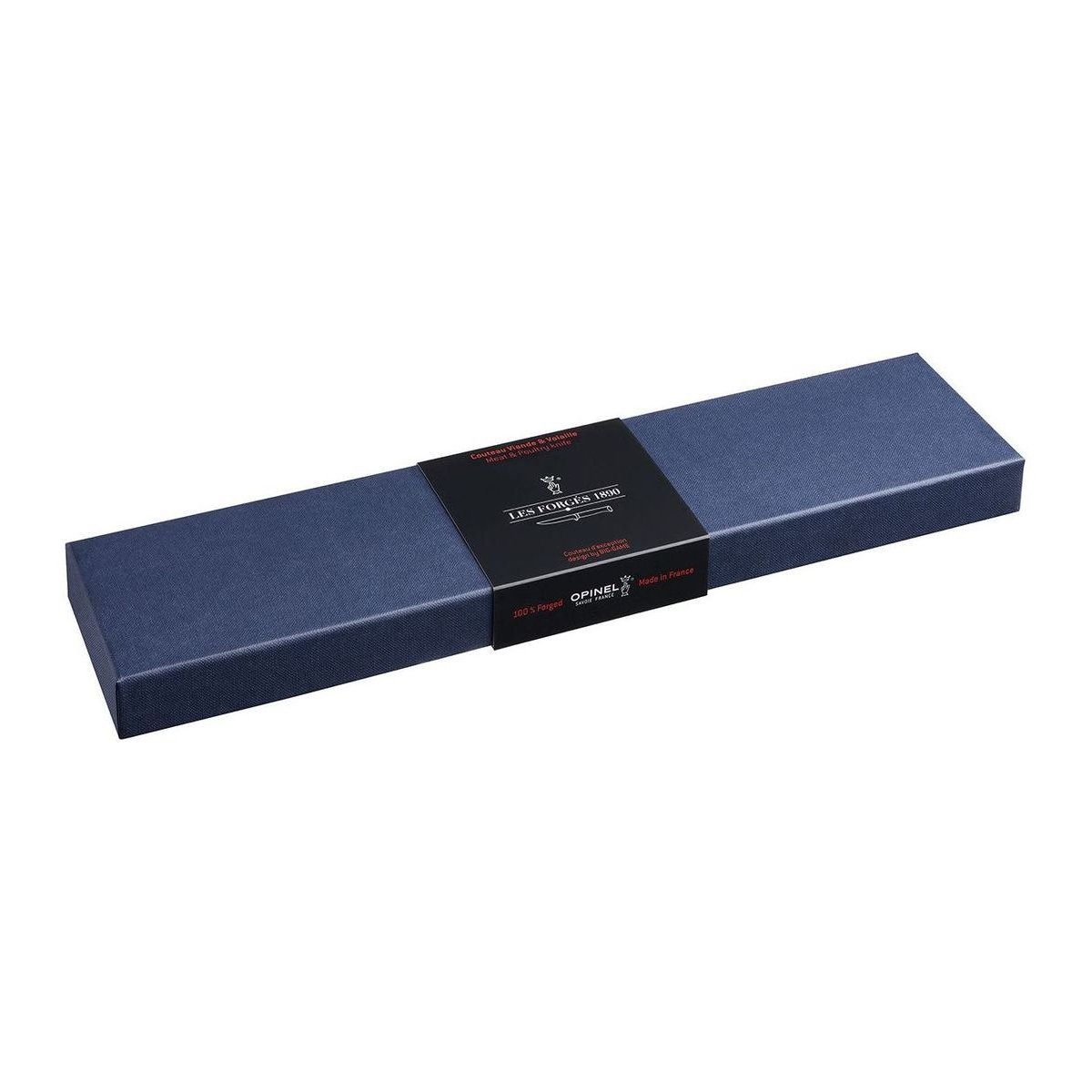 Couteau viande volailles les forgés 1890 inox & hêtre lame 13 cm couleur unique, OPINEL
