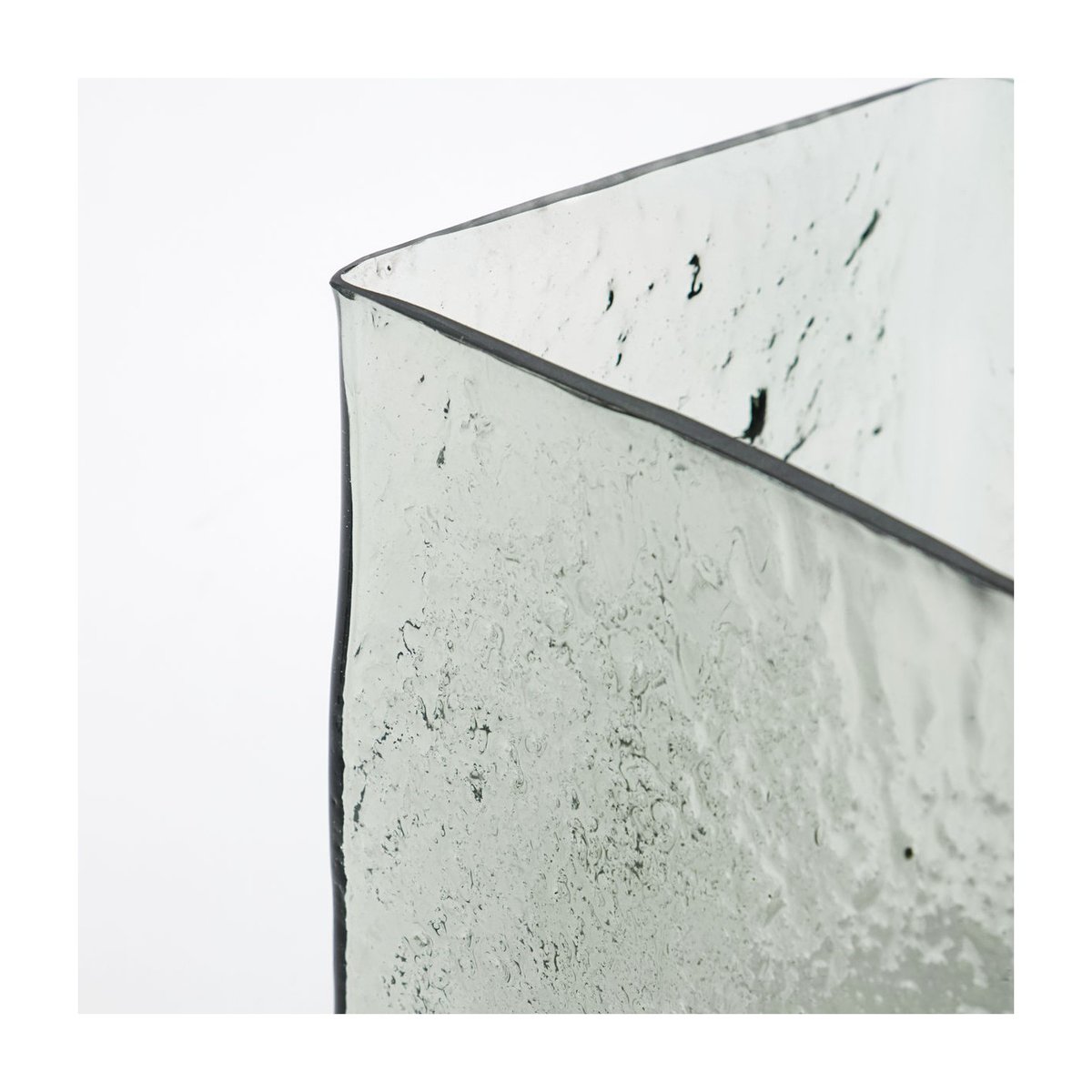 Vase Square H 18 cm bleu clair, HOUSE DOCTOR