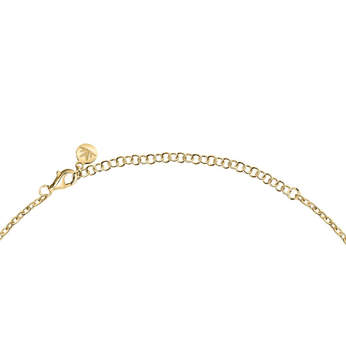 Collier en laiton, zircons SCINTILLE blanc, MORELLATO