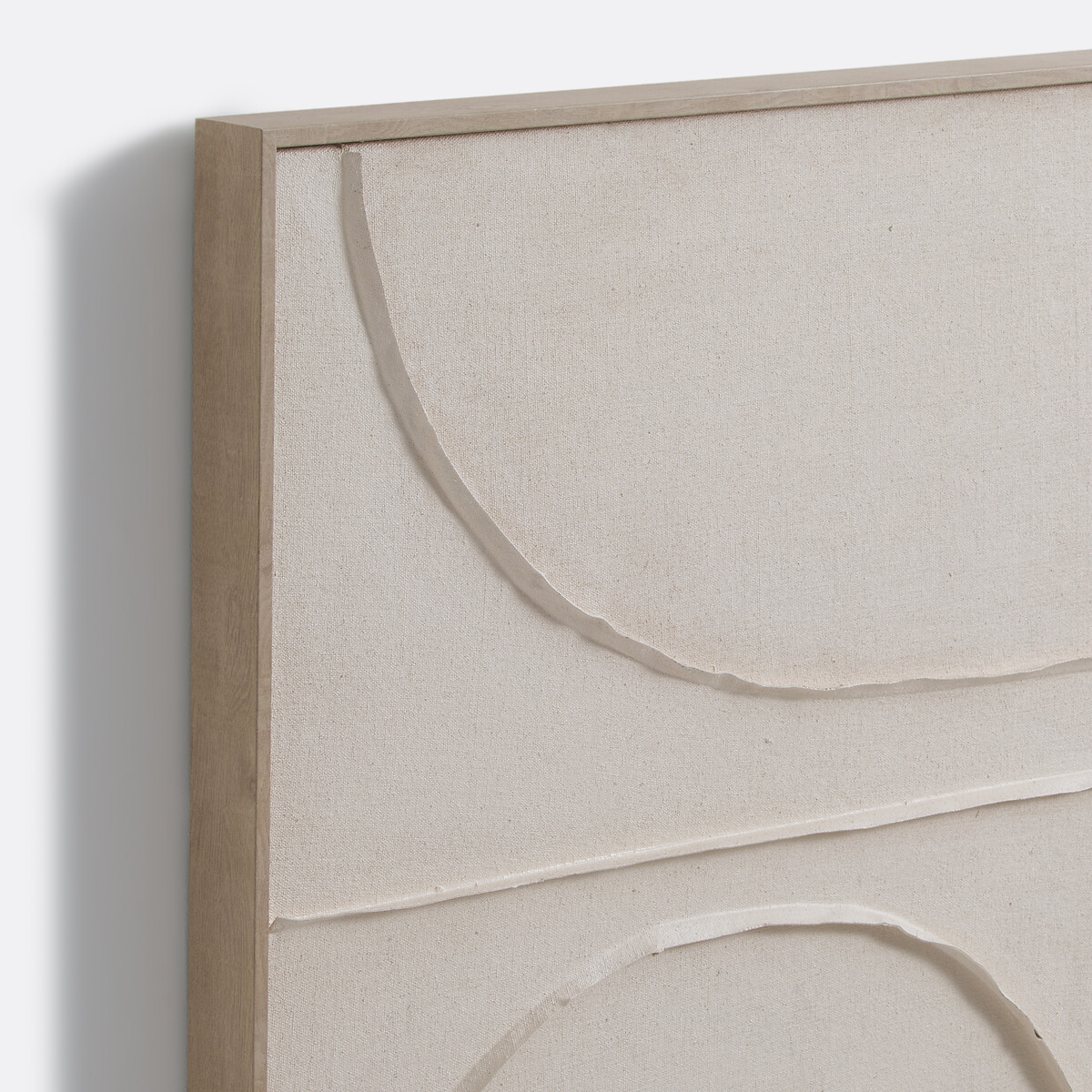 Tableau en lin 60 x 80 cm, Olymo beige, LA REDOUTE INTERIEURS