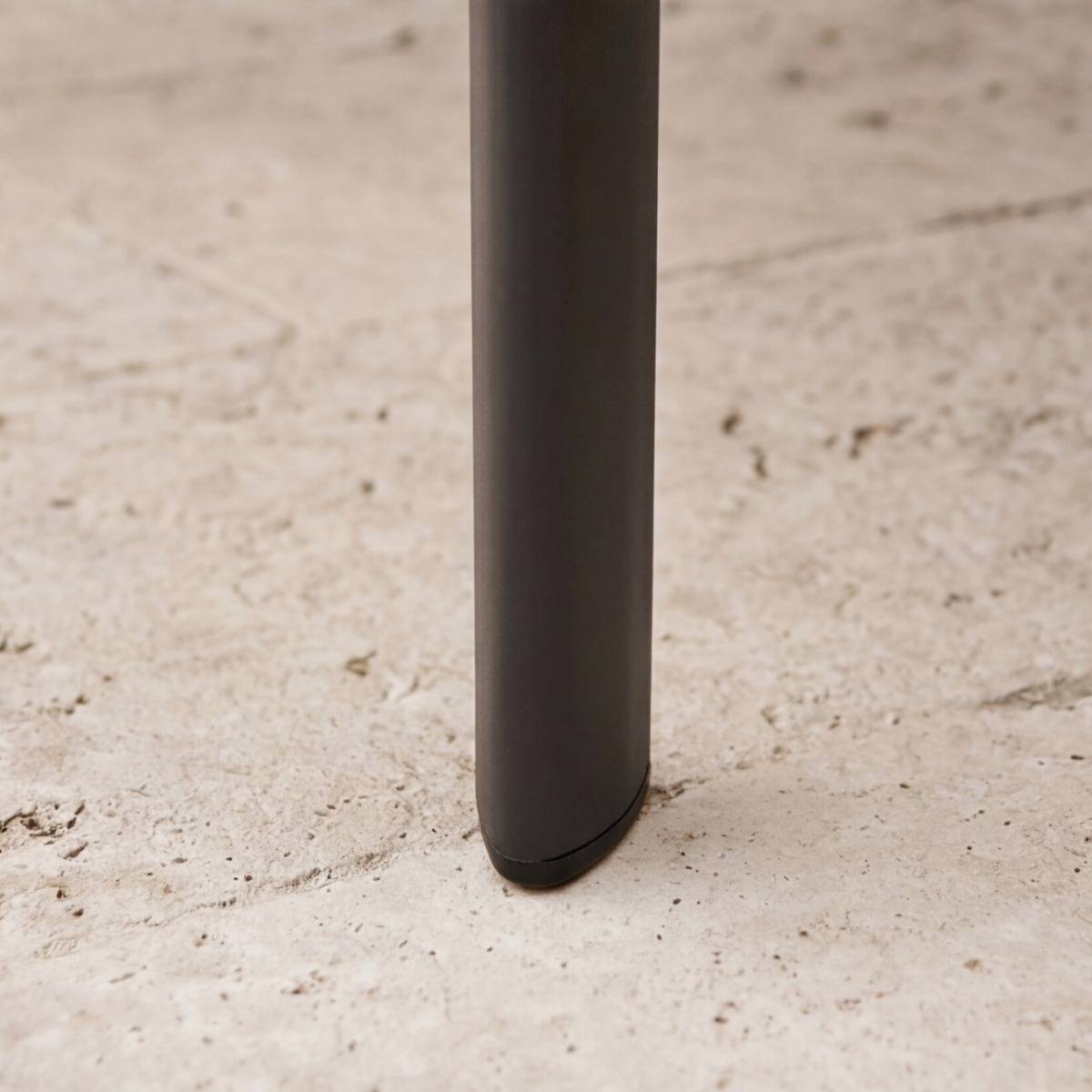 Table de jardin en aluminium KAÏA gris, MADE IN MEUBLES