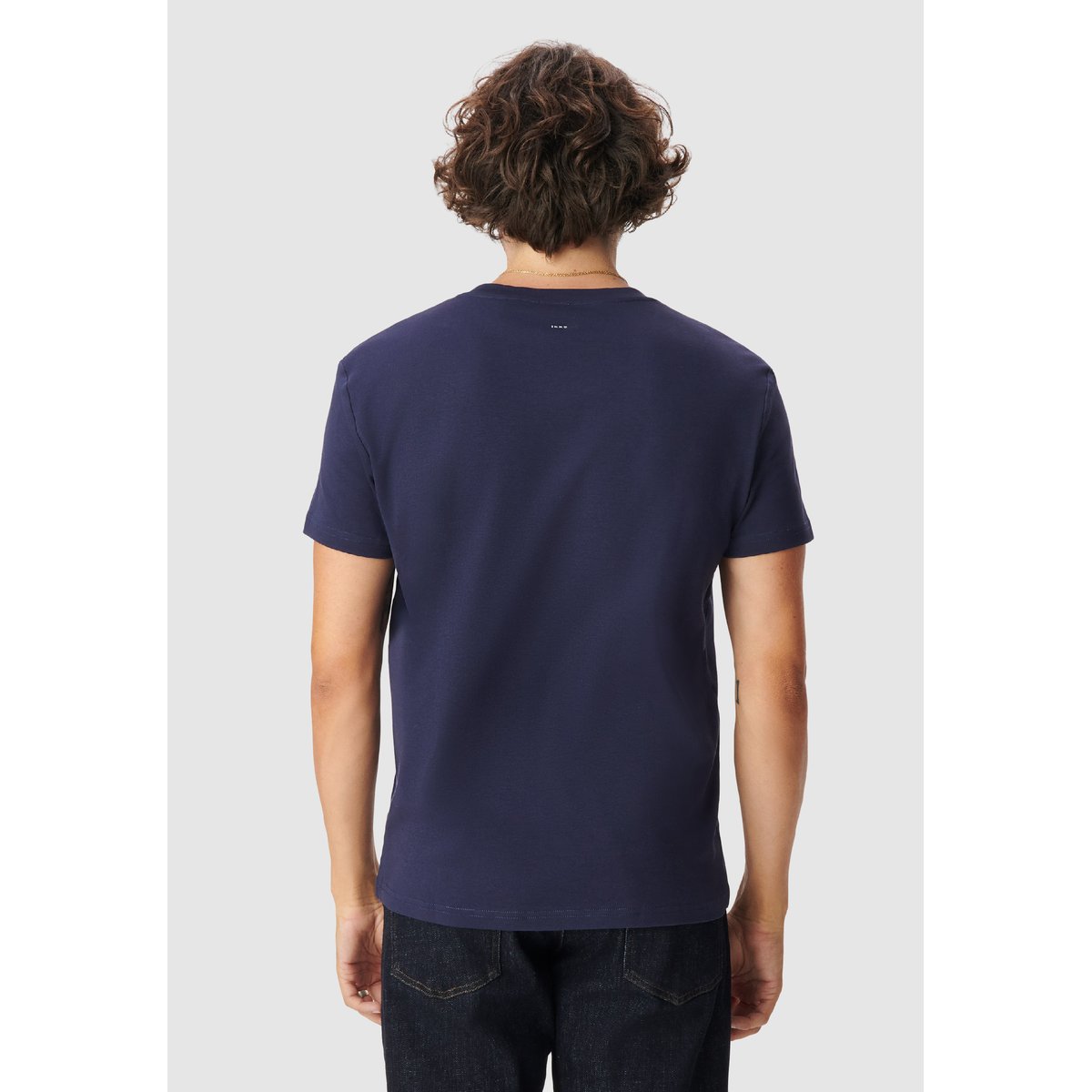 Tee-shirt col rond ABSOLUTE DRY bleu marine, IKKS