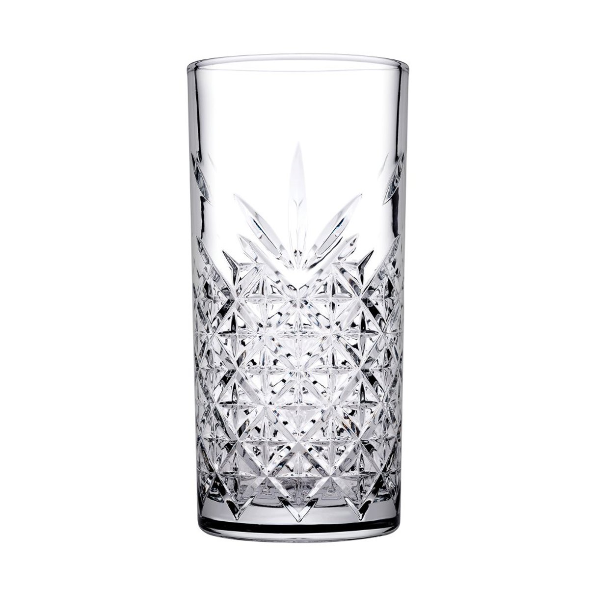 Boite de 4 chopes hautes Timeless 37 cl transparent / cristal, PASABAHCE