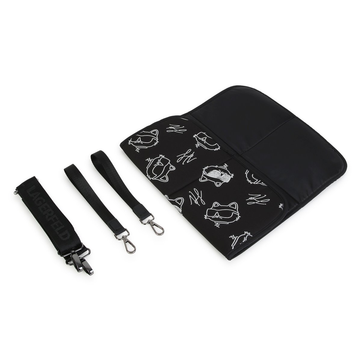 Sac à langer black, KARL LAGERFELD KIDS