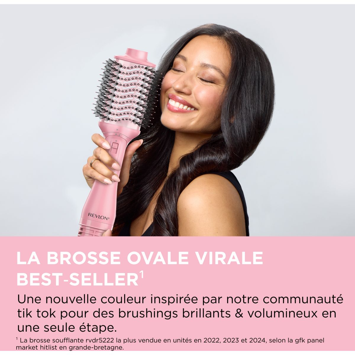 Brosse soufflante One-Step Volumiser Glow RVDR5375E couleur unique, REVLON