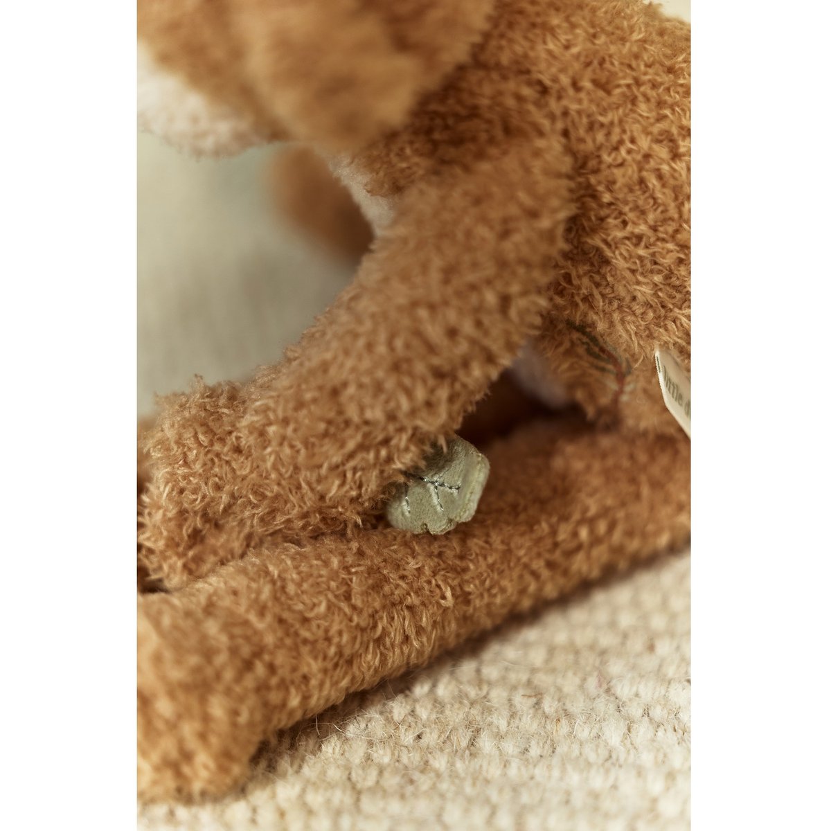 Peluche beige, marron, LITTLE DUTCH