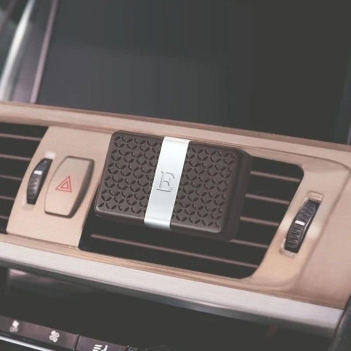 Parfum d'intérieur - Diffuseur de voiture Ambre et vanille étoilée noir, ESTEBAN