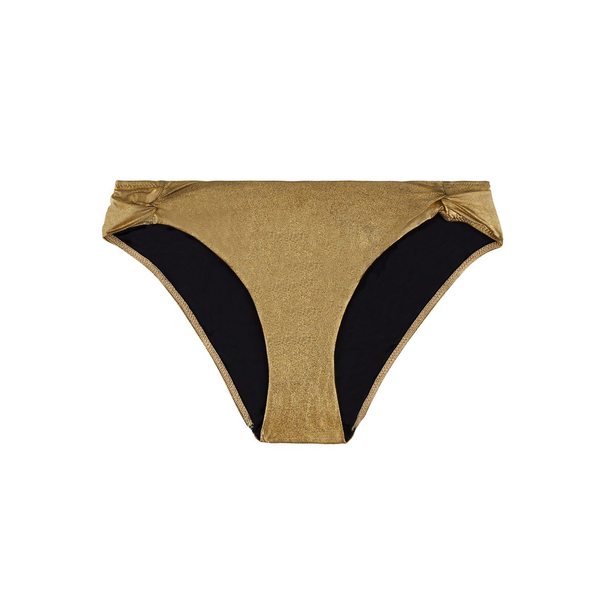 Bas de maillot de bain Culotte bresilienne Sunlight Glow doré, AUBADE