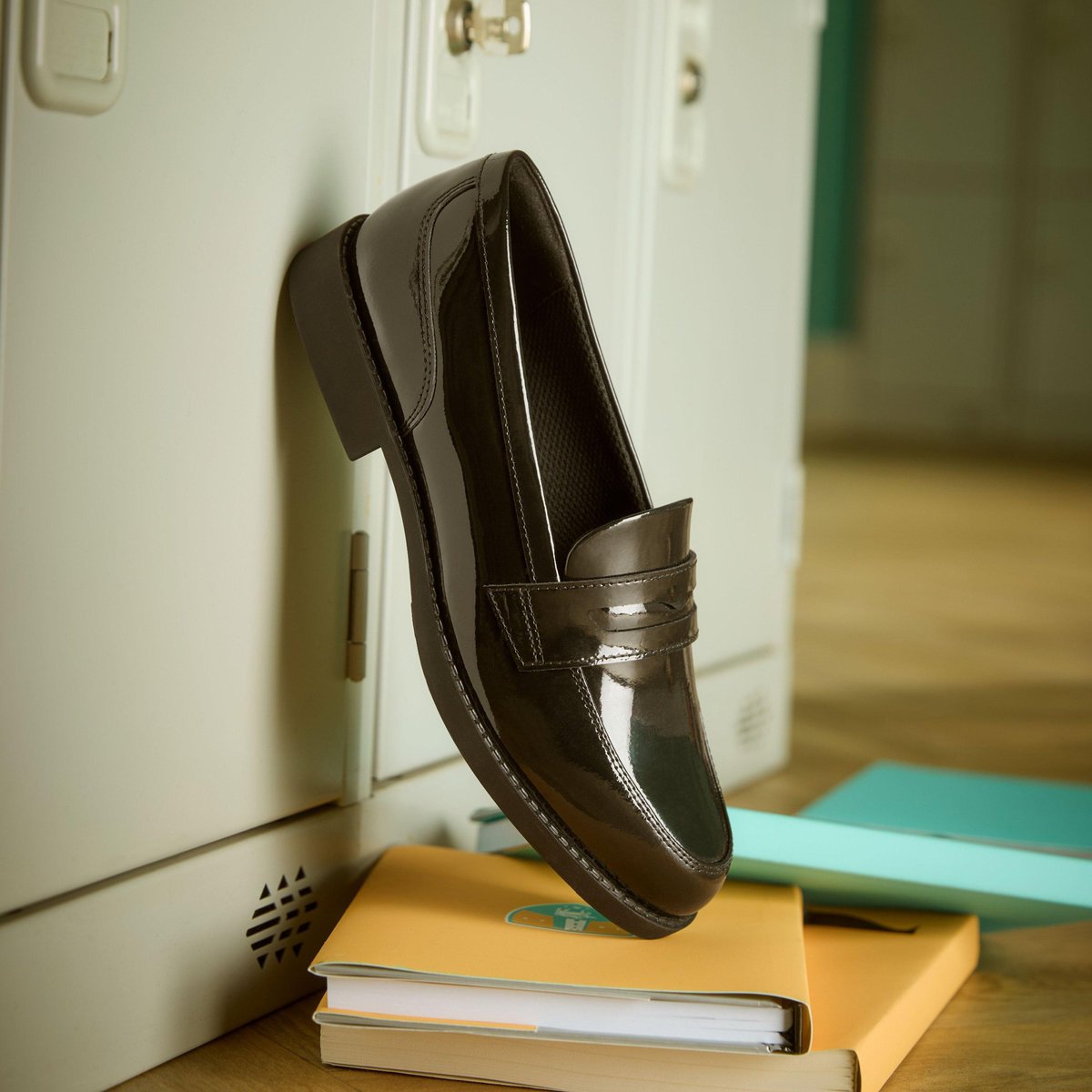 Mocassins Brevet TAPA EDGE Y noir, CLARKS
