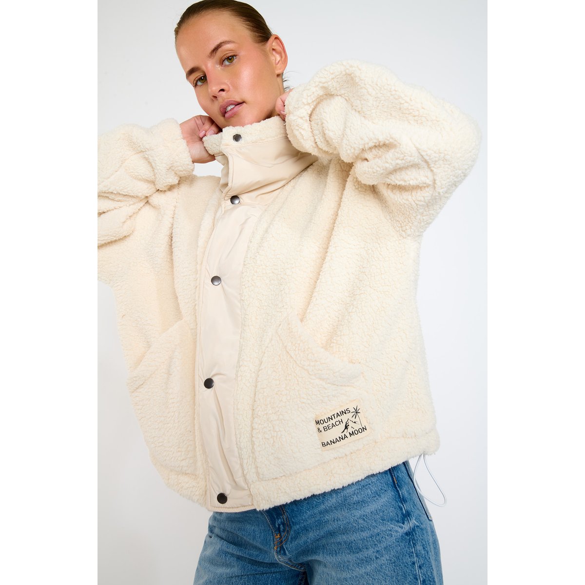 Polaire Snowy - ACOMA ecru, BANANA MOON