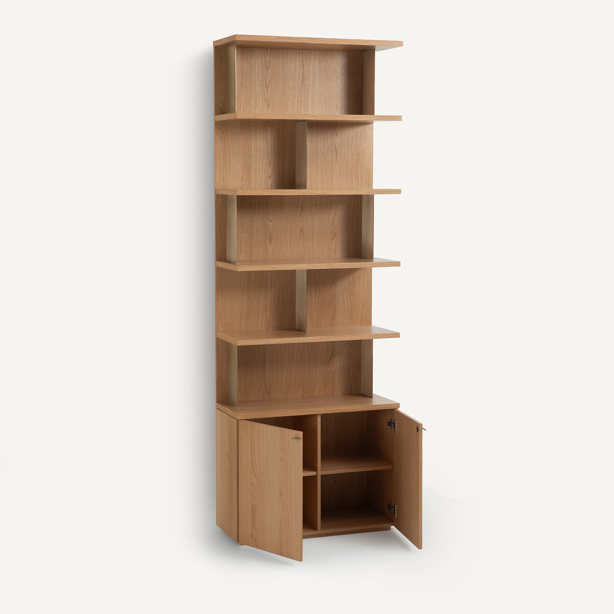 Bibliothèque en plaqué chêne, TETRY chêne naturel, AM.PM