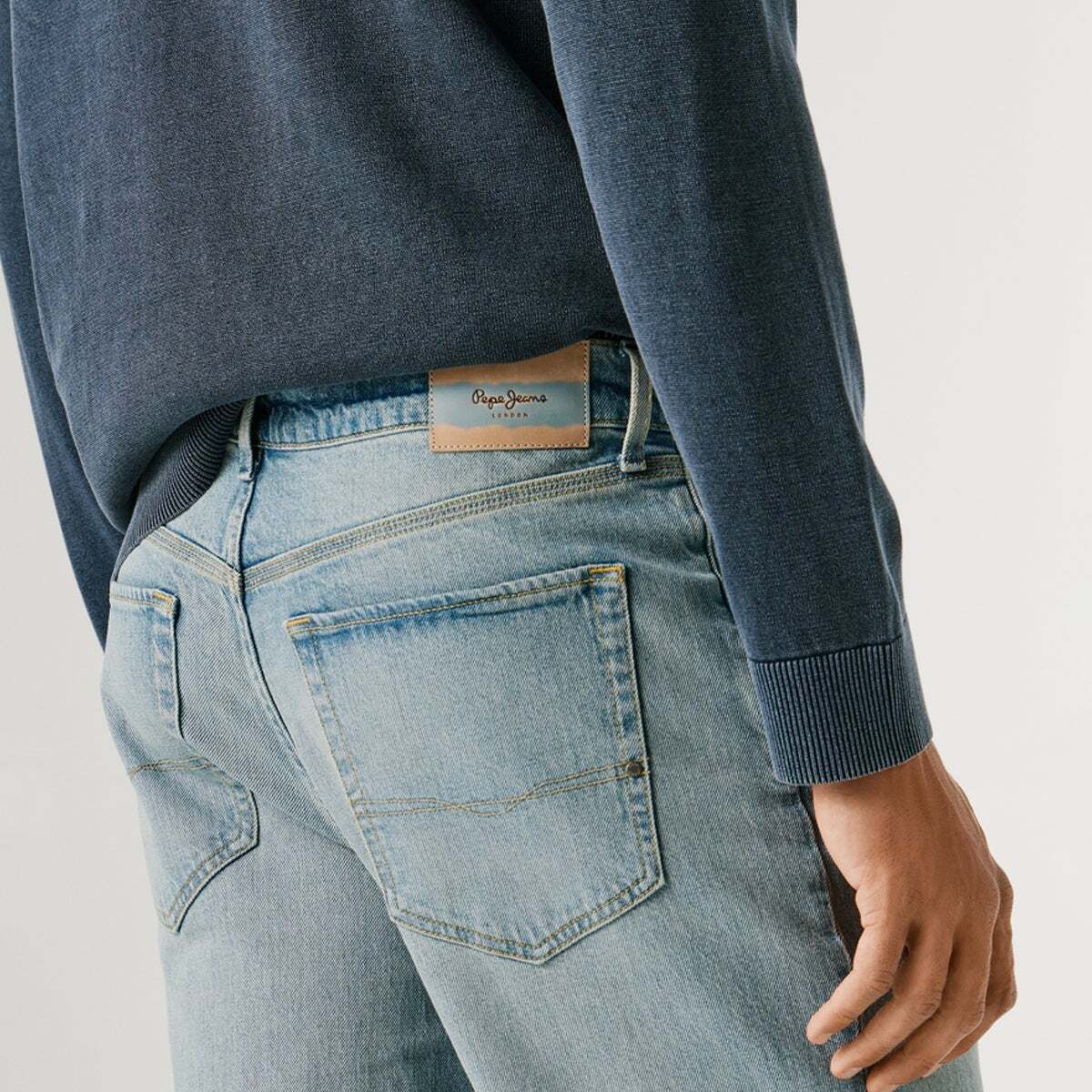 Dalston - Jean Coupe Regular, Taille Normale 13oz bleu confort extensible, PEPE JEANS
