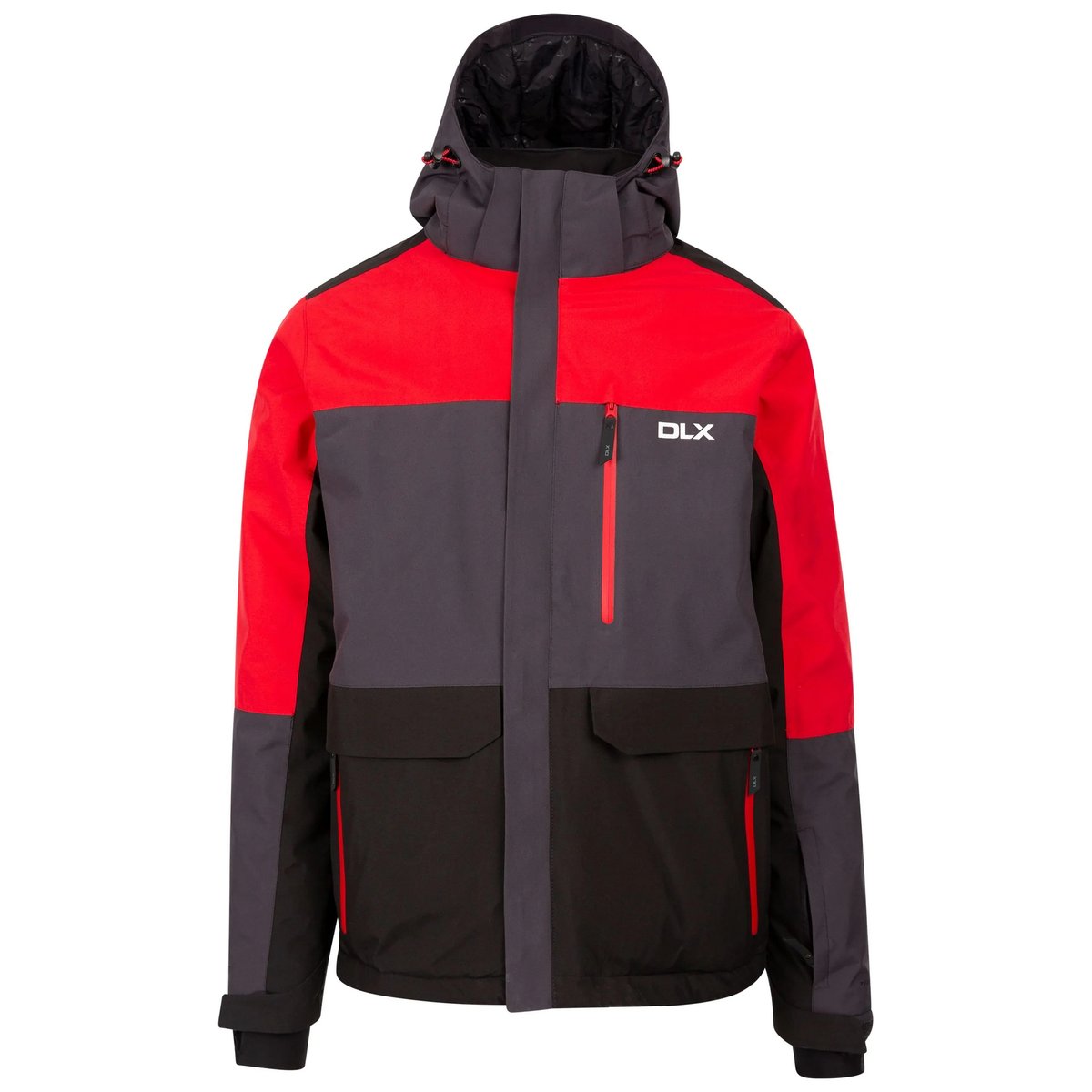 Blouson de ski JOSEPH gris foncé, TRESPASS
