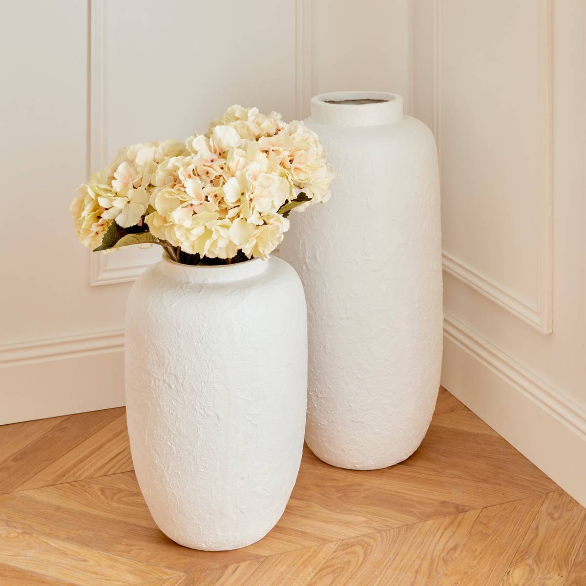 Vase ELENE blanc, ATMOSPHERA