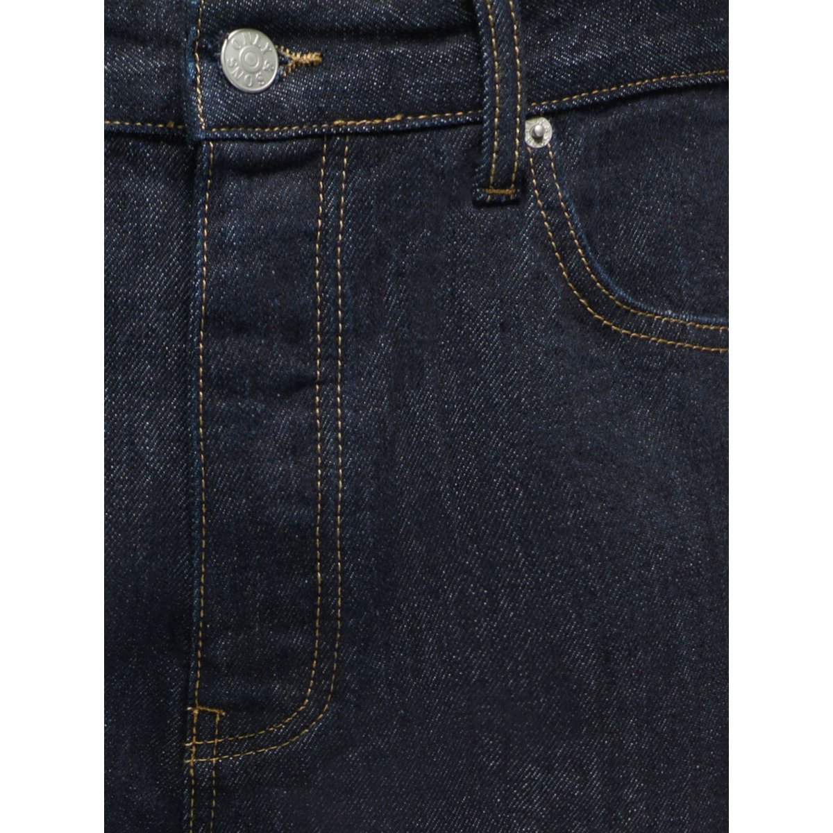 Jean À Coupe Ample bleue - dark blue denim 1, ONLY & SONS