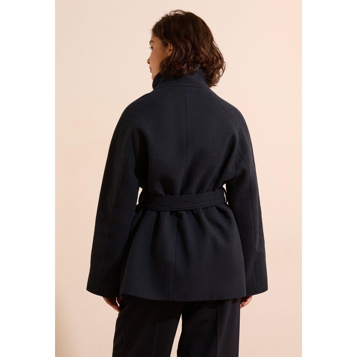 ETAM GROSSE PIECE JULES - MANTEAU encre, ETAM