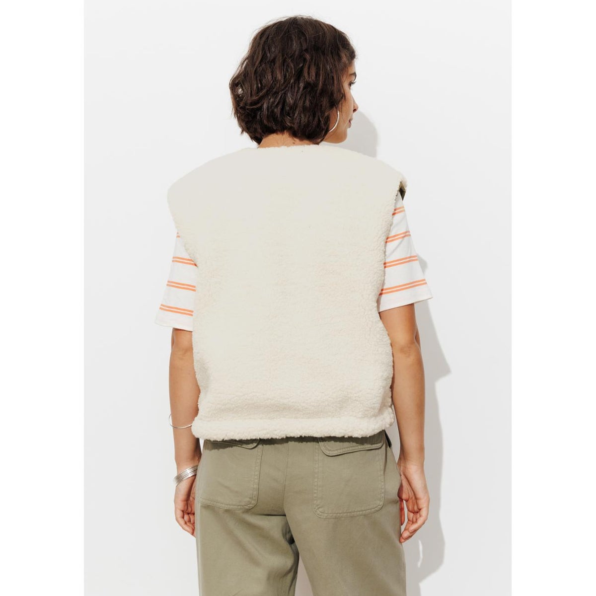 Veste sans manches kaki, PROMOD