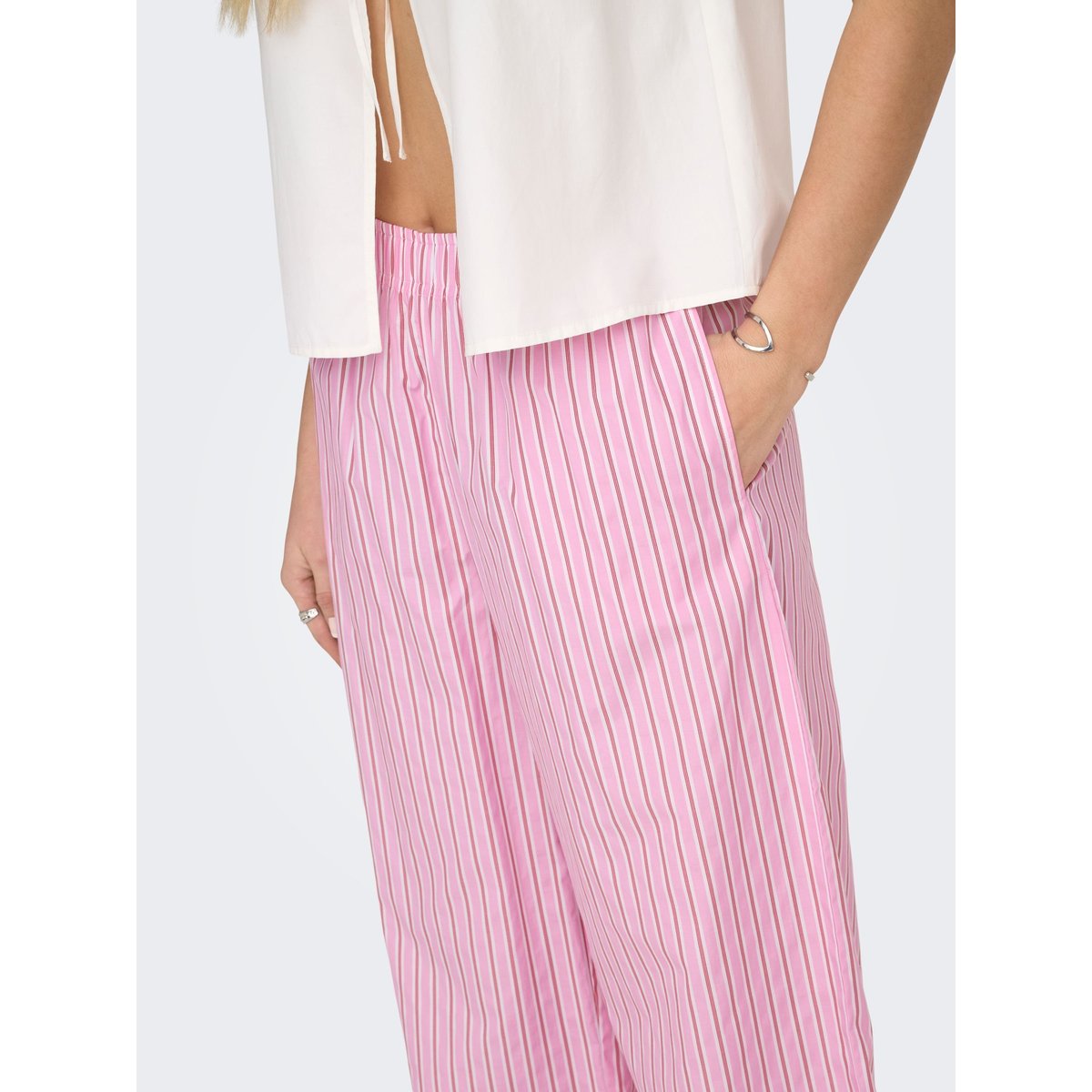 Pantalon lilac sachet, ONLY
