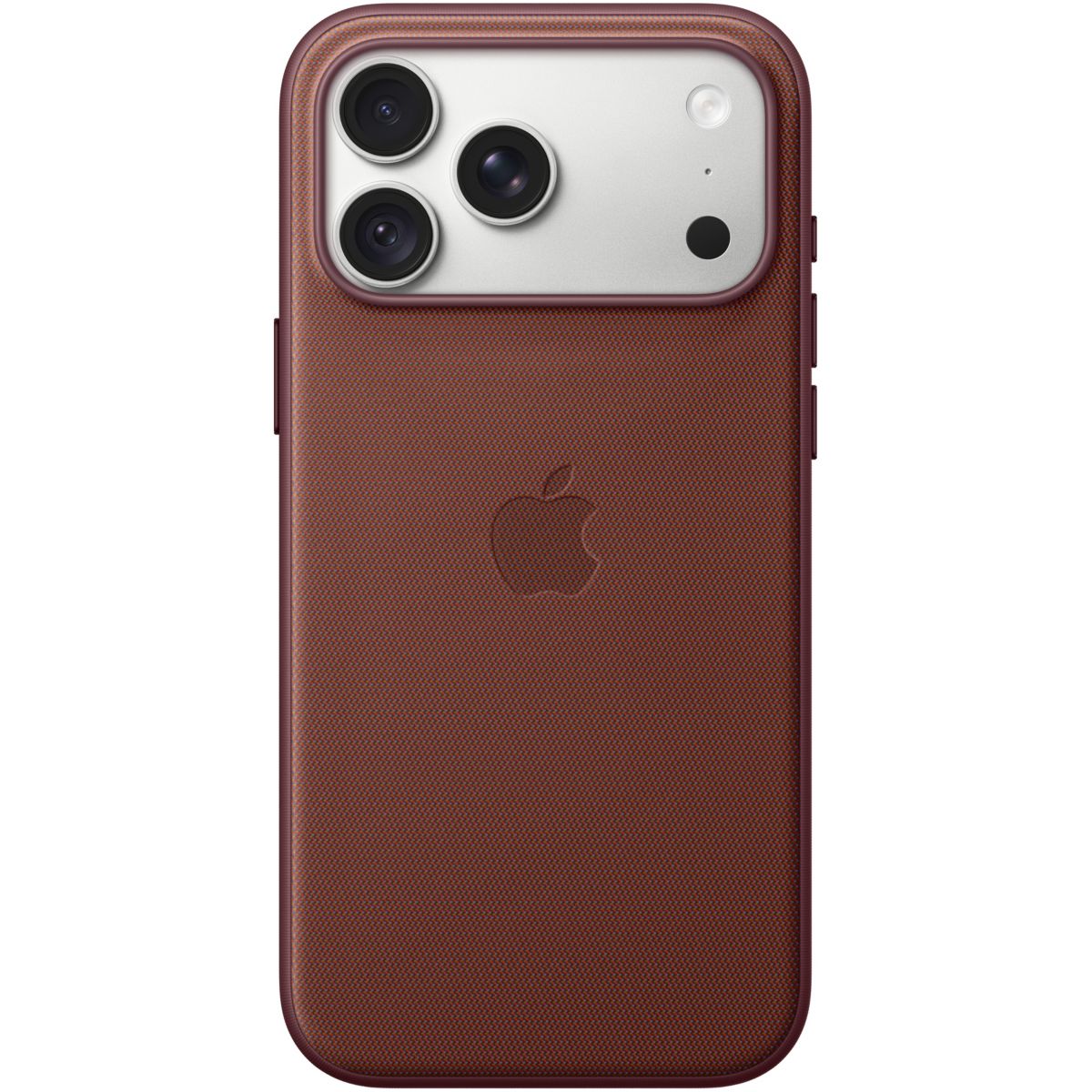 Coque iPhone 18 Pro Max TechWoven Bordeaux Mag couleur unique, APPLE
