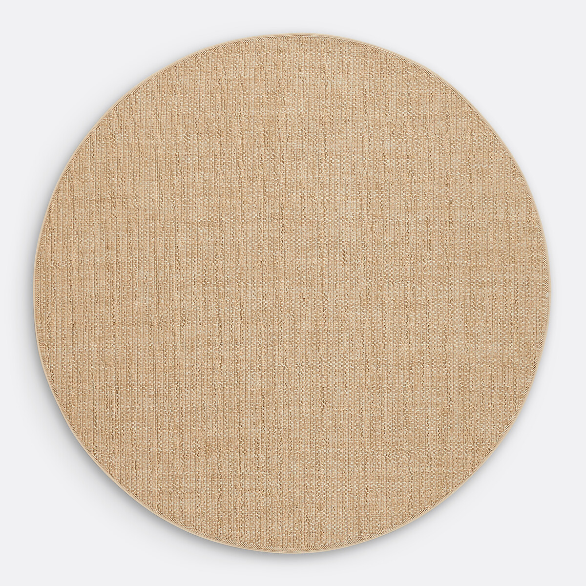 Essen Indoor / Outdoor Round Jute-Effect Rug natural, LA REDOUTE INTERIEURS