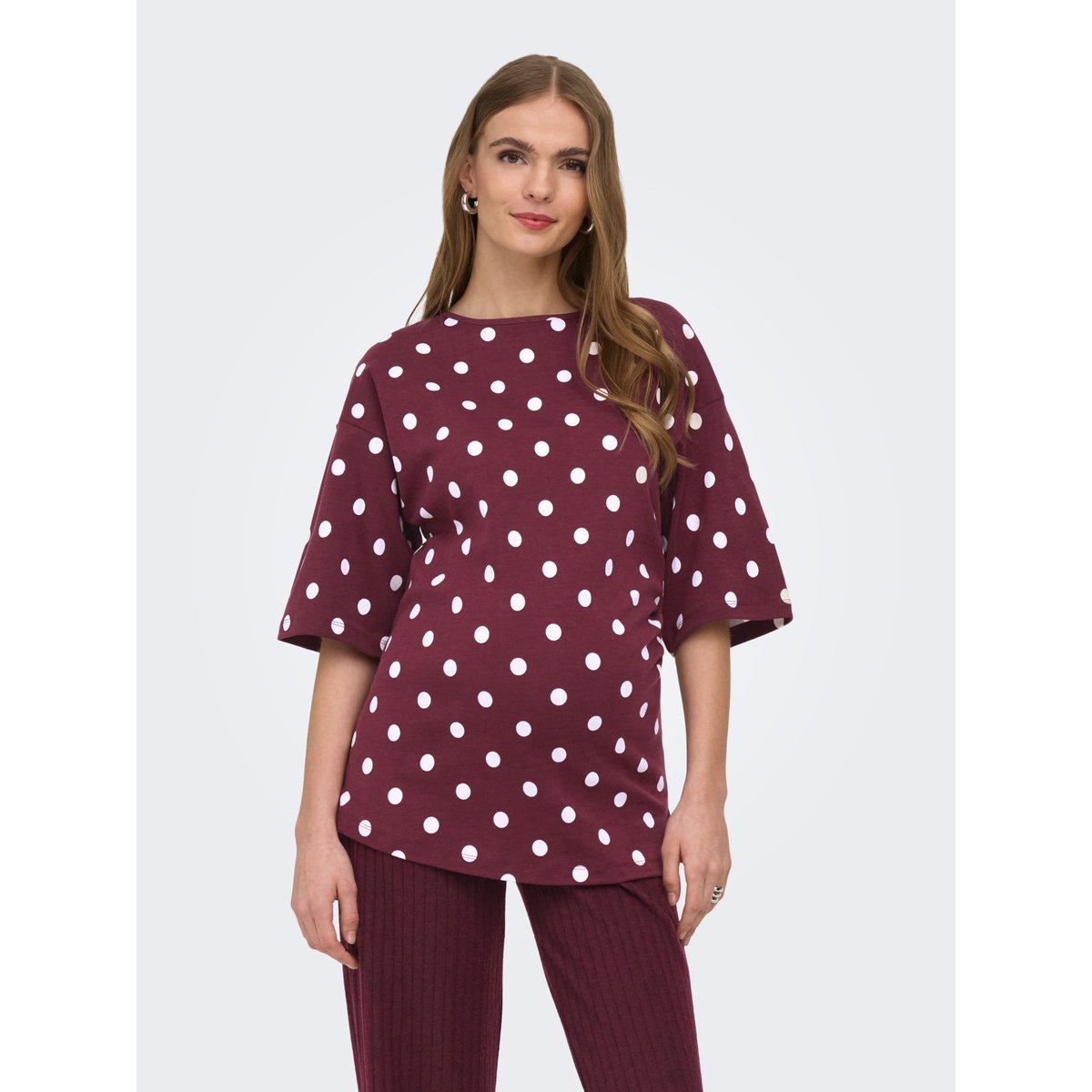 Top burgundy, ONLY