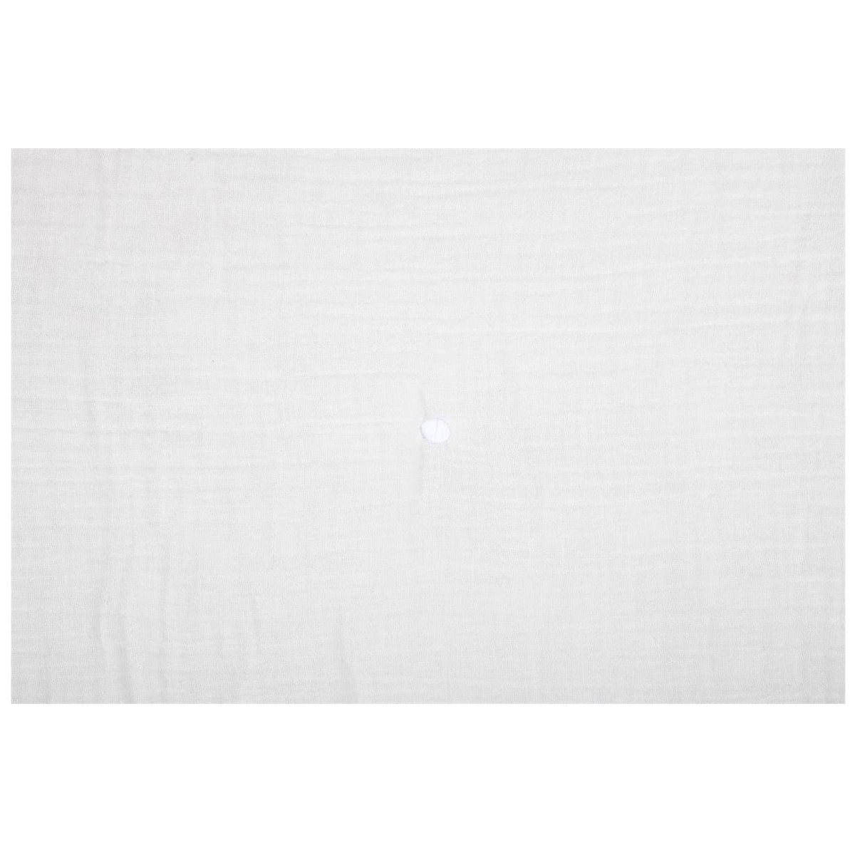Plaid ou Edredon en gaze de coton Colors ecru, EDEN