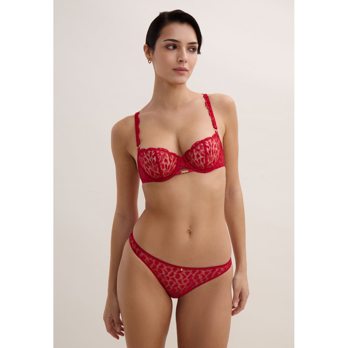Culotte Italienne Crazy in Love red delight, AUBADE
