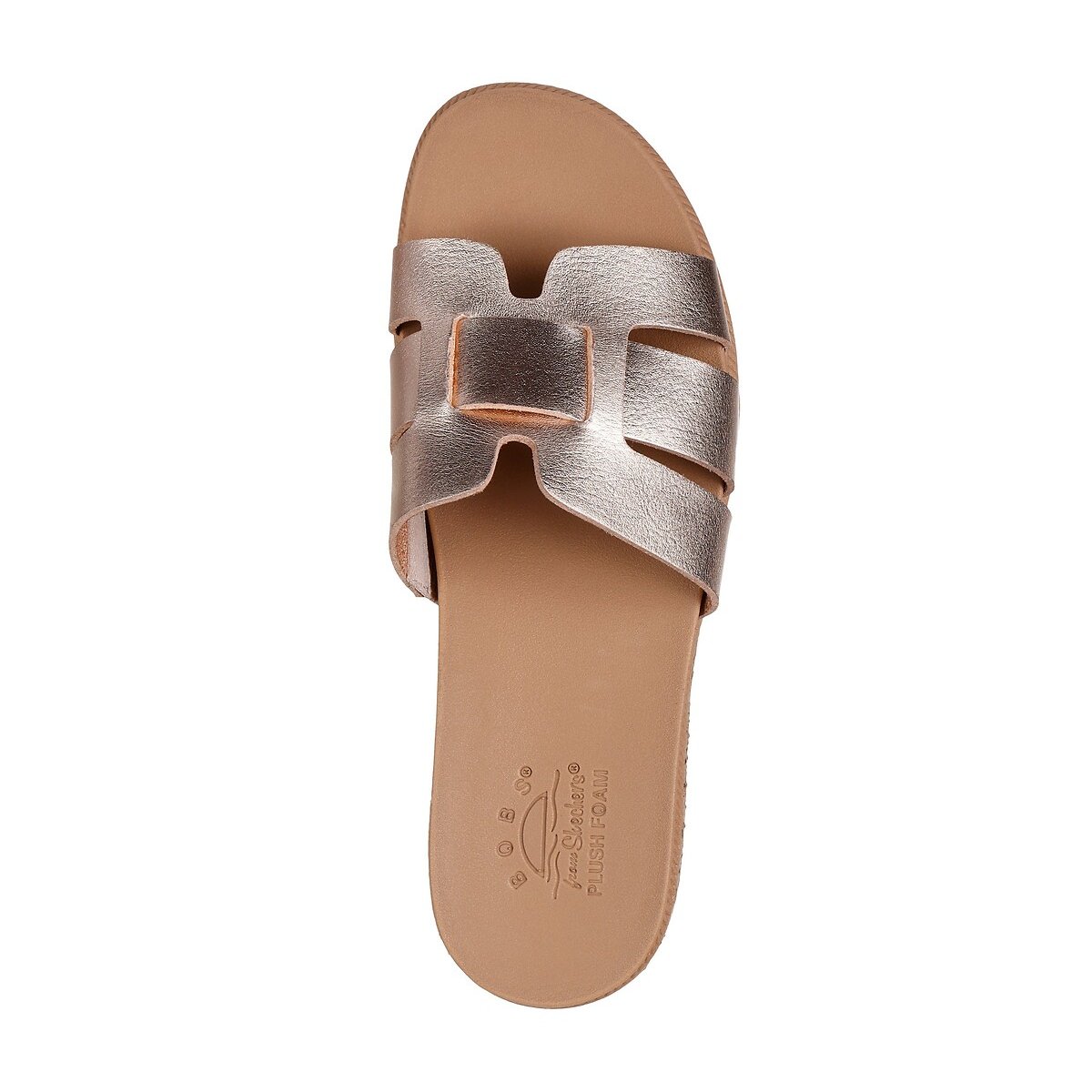 Sabot Desert Kiss Low -Peak Look oro bianco, SKECHERS