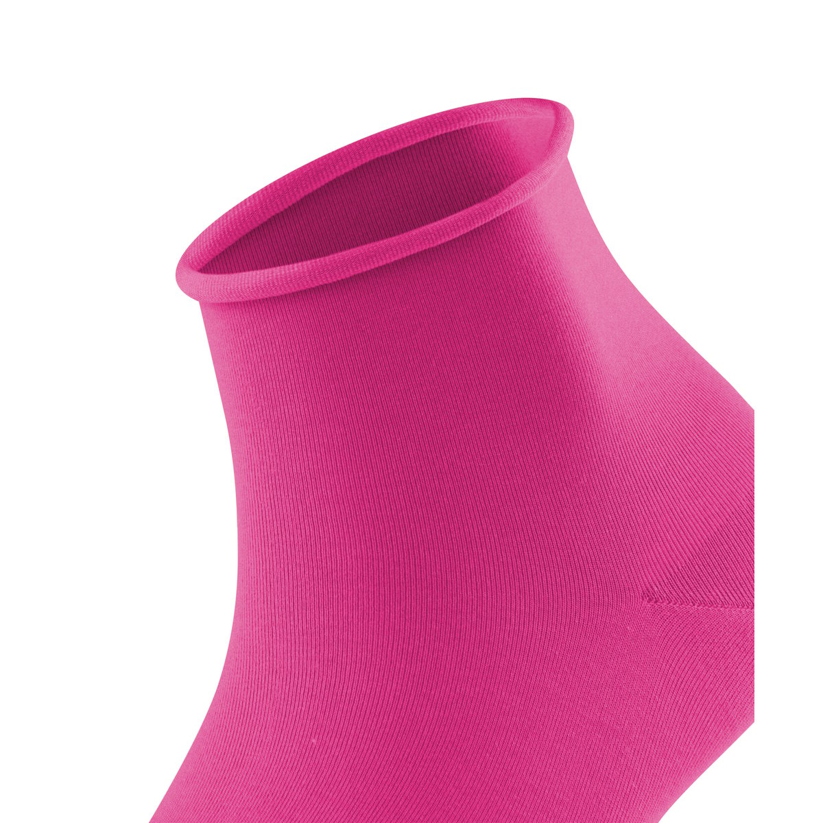 Chaussettes courtes Cotton Touch rose, FALKE