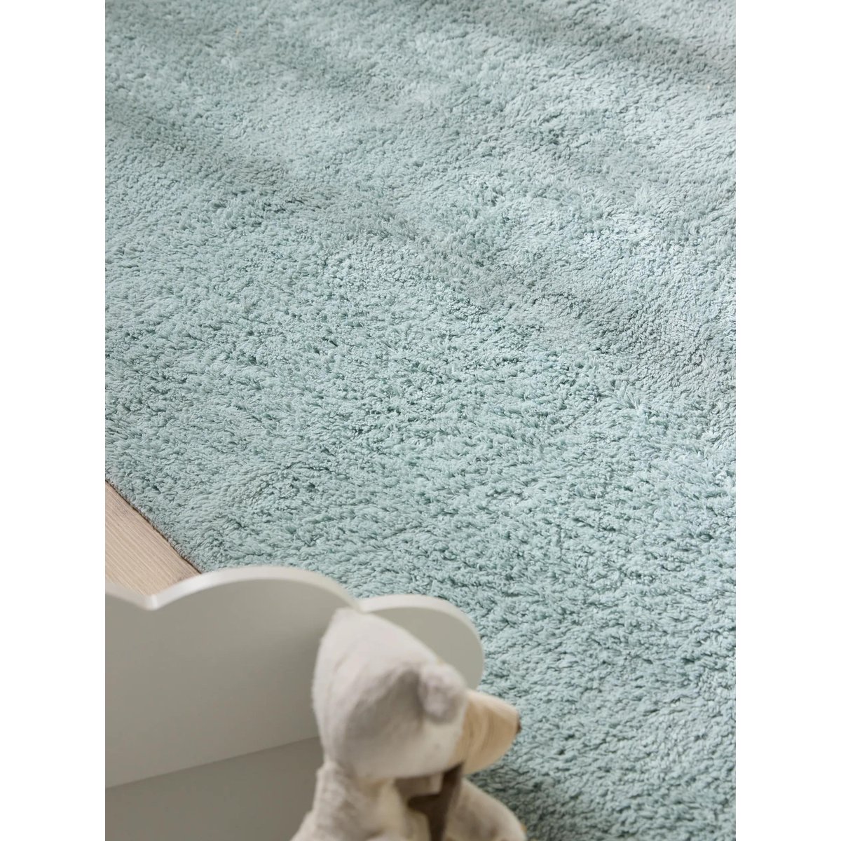 Tapis lavables pour enfants tufté main MALU menthe, BENUTA