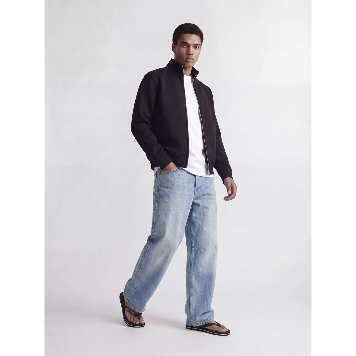 Sweat-Shirt black 1, JACK & JONES