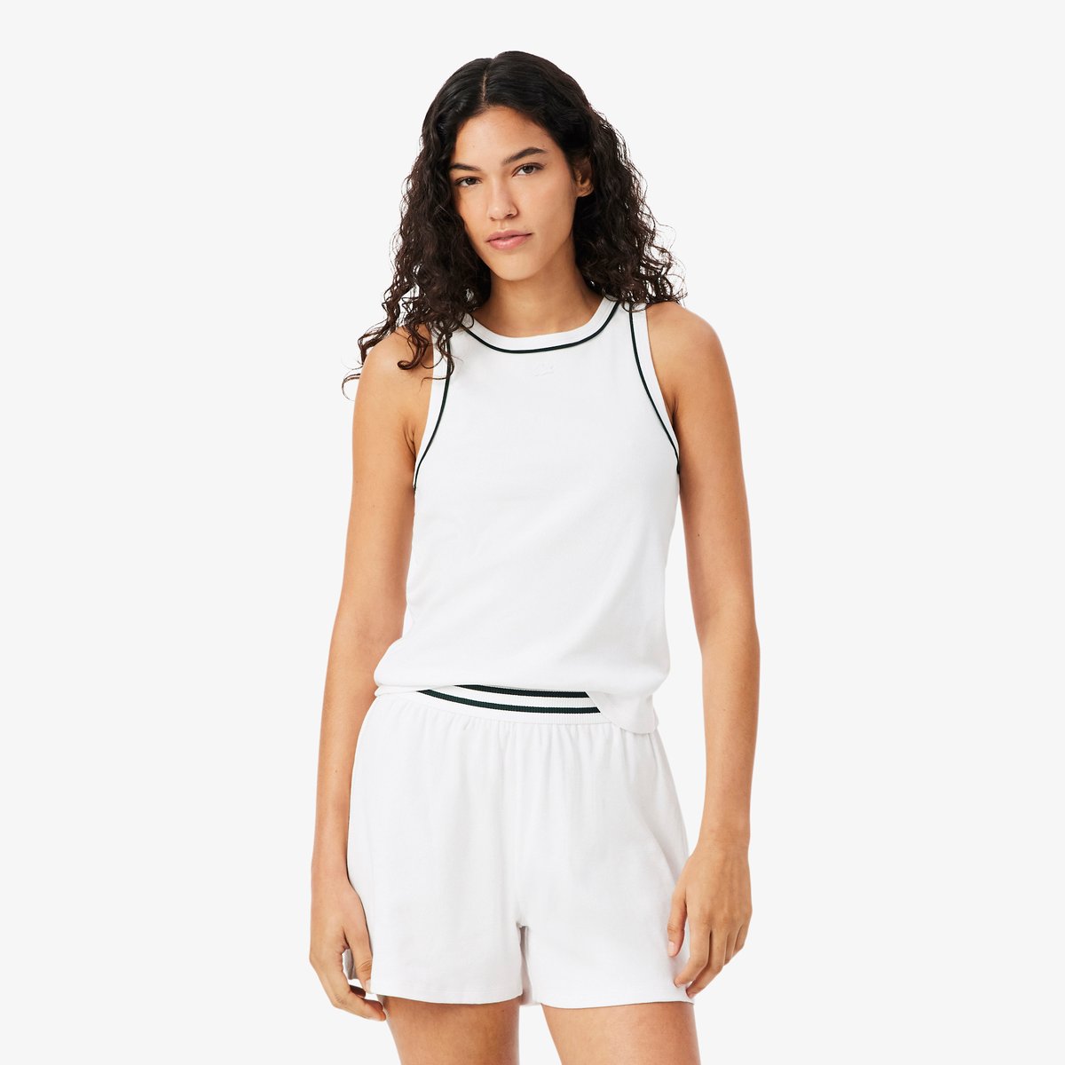 Ensemble de pyjama coton blanc-001, LACOSTE