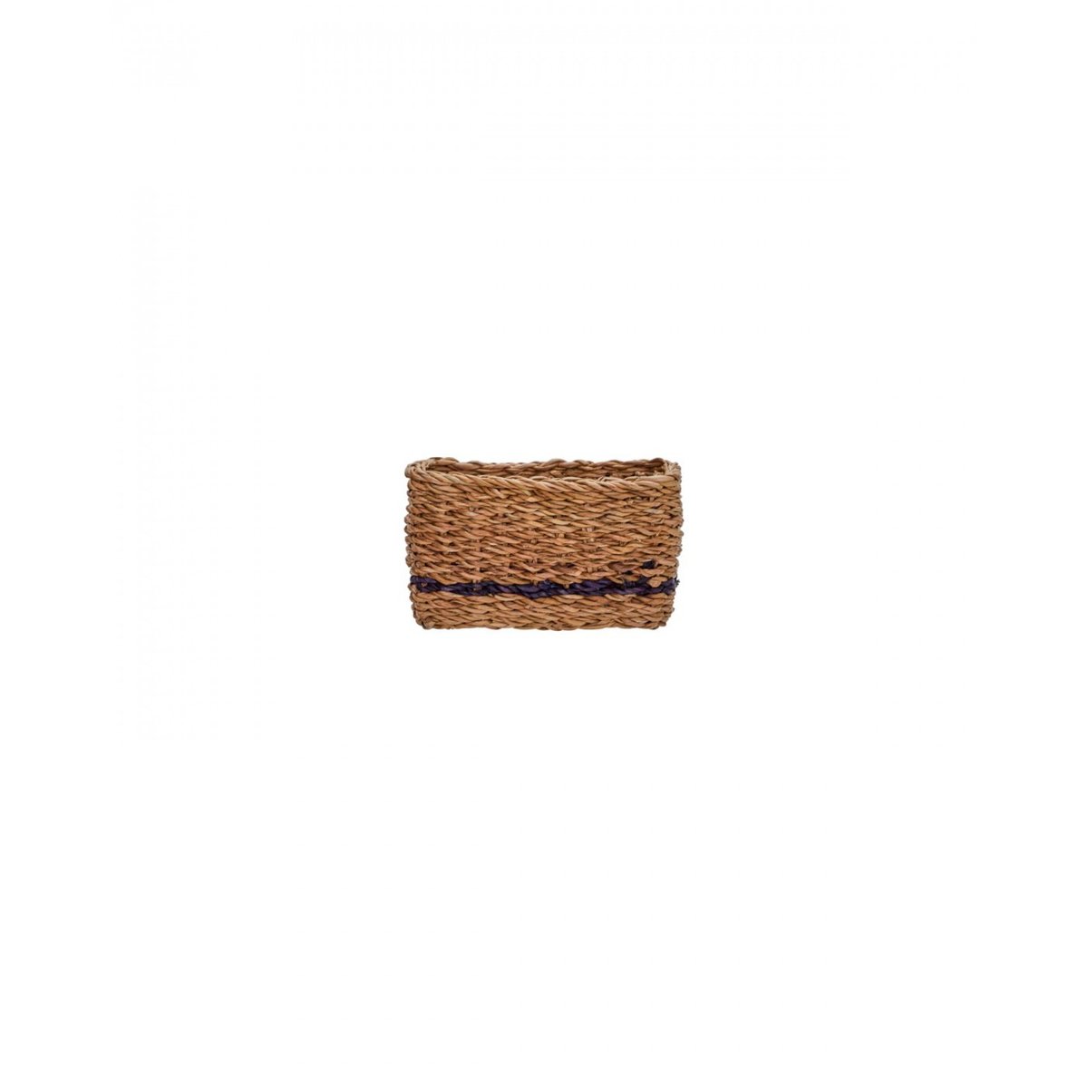 Lot de 6 paniers de rangement Squares nature, HOUSE DOCTOR