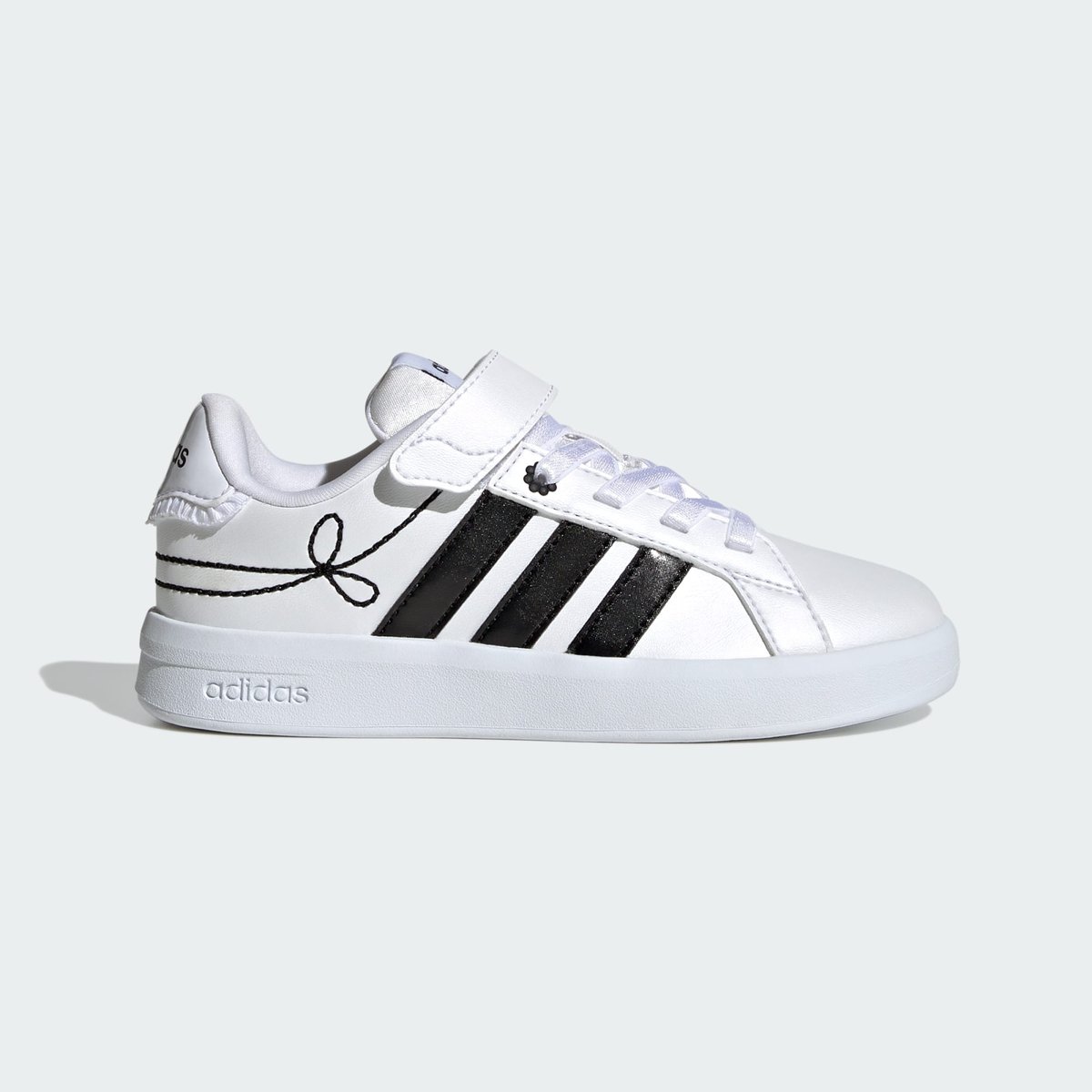 Chaussure Grand Court 3.0 Filles Chaussure Grand Court 3.0 Filles cloud white / core black / hi-res yellow, ADIDAS SPORTSWEAR
