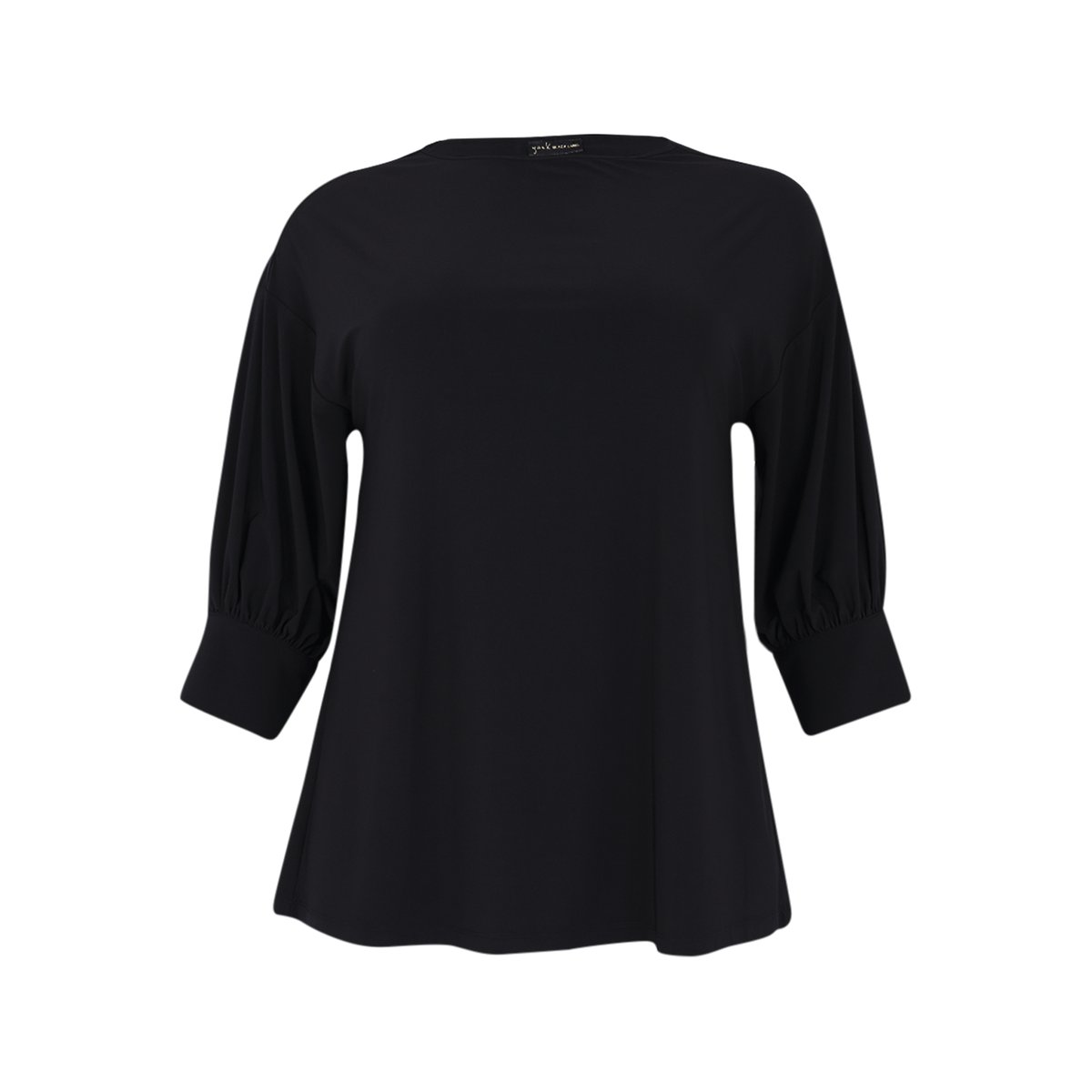Tunique avec manches bouffantes noir, YOEK
