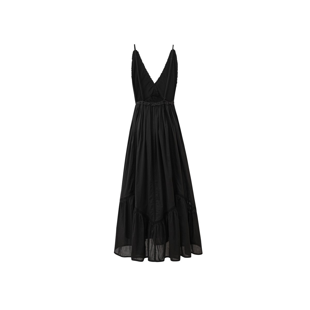 Robe longue PHILYRA noir, FRNCH