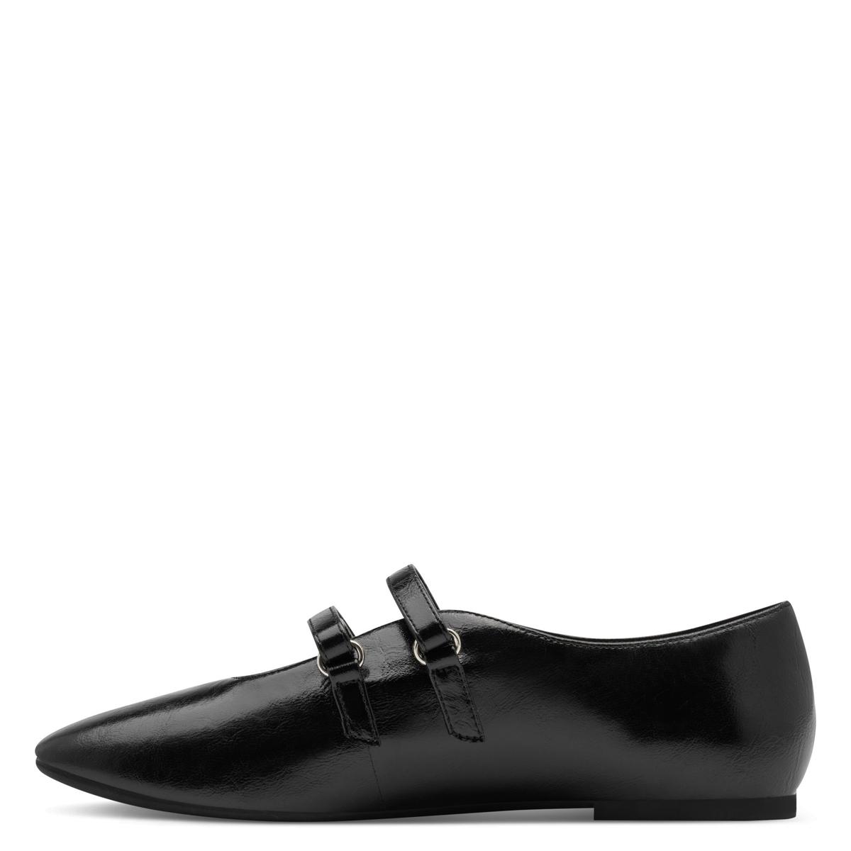 Ballerine plate noir, TAMARIS
