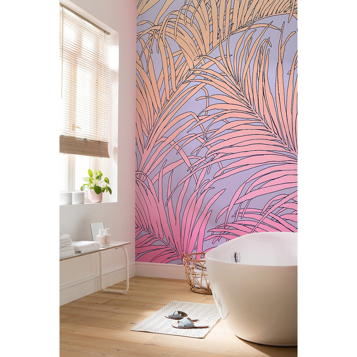 Papel de parede Palm Foglie, INTERELIFE multicolor, INTERELIFE