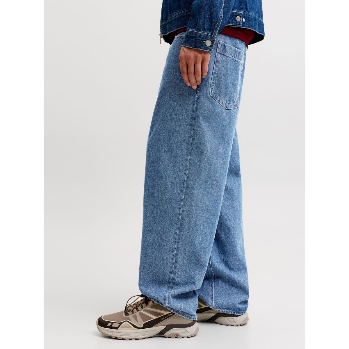 Jean À Coupe Ample blue denim, JACK & JONES
