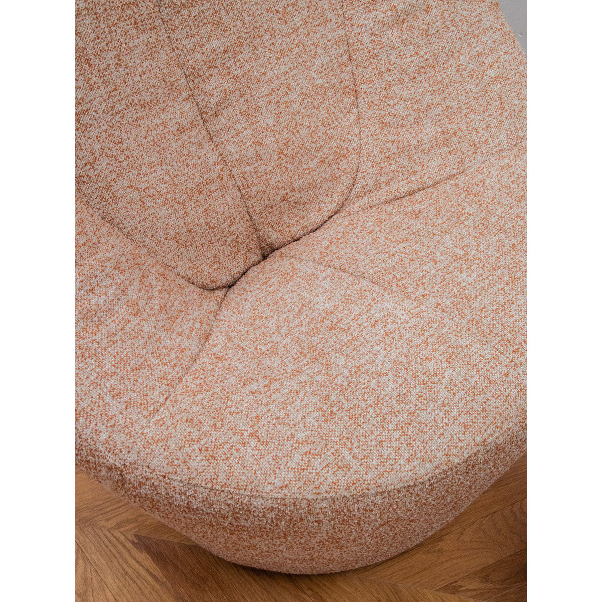 Fauteuil Anda Pierre Paulin Jakob N°470 - Bon état orange clair, DEBONGOUT