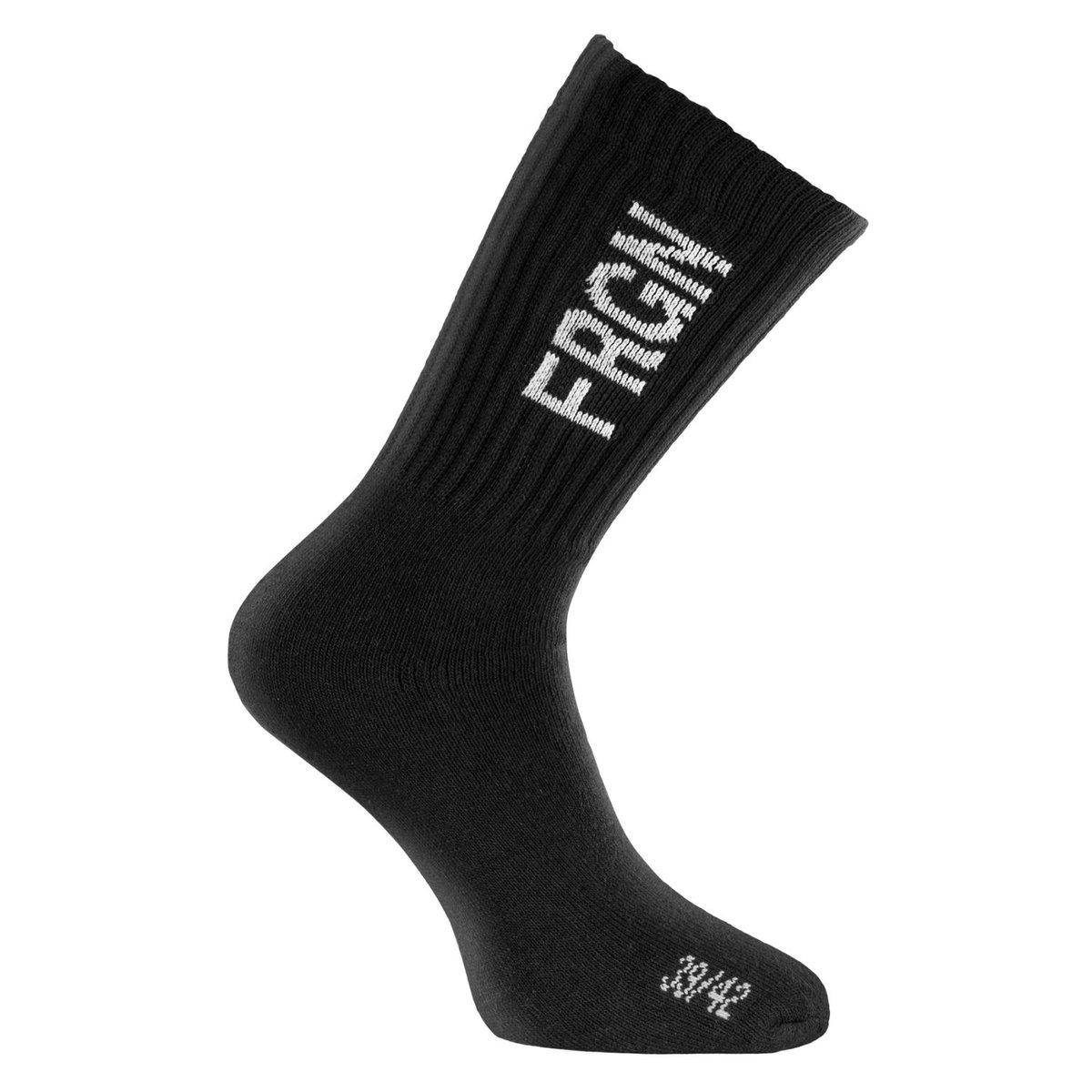 Lot De 6 Paires De Chaussette Tennis noir/blanc, FREEGUN