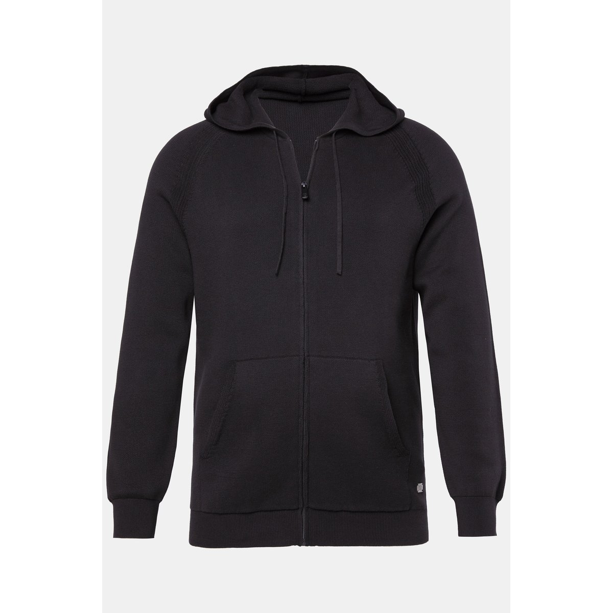 Cardigan en maille élastique noir, JP1880